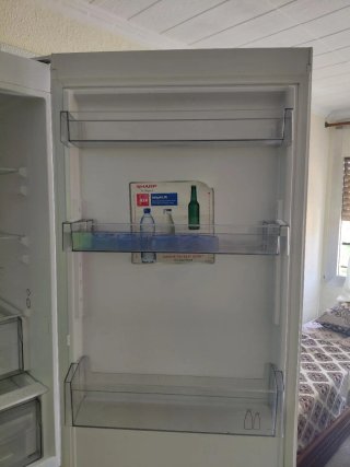 Refrigerador Sharp DualControl Blanco