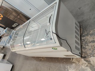 Congelador puertas cristal curvo nuevo