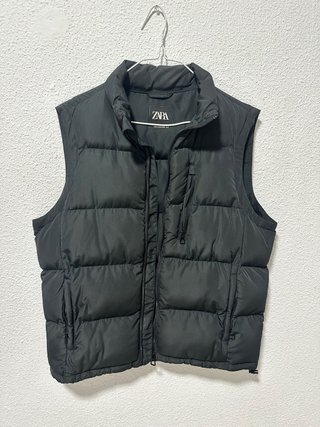 Chaleco acolchado Zara negro