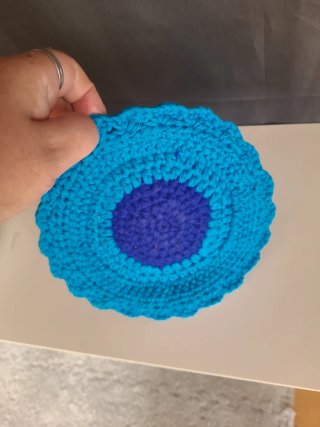 Alfiletero sombrero ganchillo