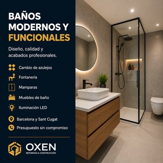 Oferta Reforma Baños hasta 25%