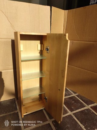 Armario Baño Pared Madera Abedul IKEA Vättern