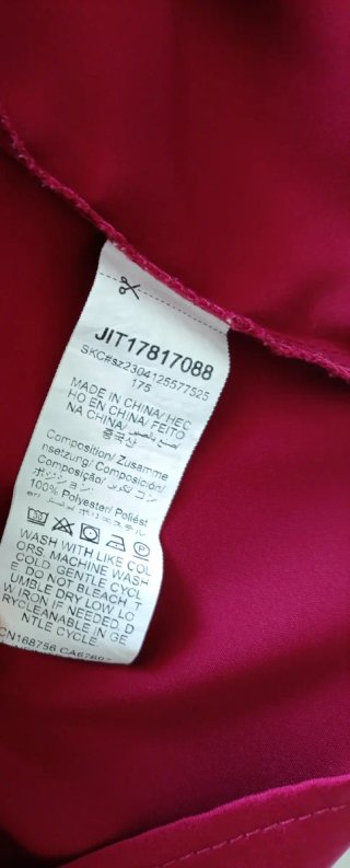 Maglia donna rossa