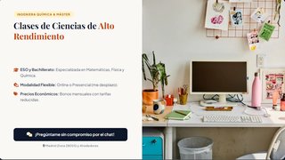 Clases particulares ESO-Bach. Remoto-presencial