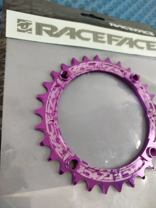 Plato Race Face Monoplato Morado
