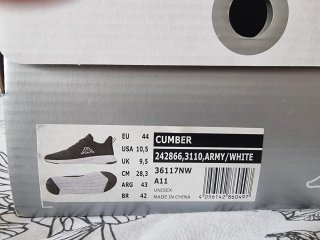 Zapatillas Kappa Verde Militar.