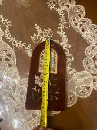 Cornice sacra con San Giuseppe e Gesù Bambino