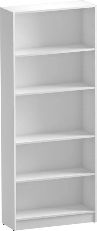 Estantería blanca de madera