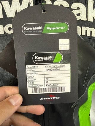 Mono Cuero Kawasaki Talla L
