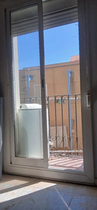 Puerta Balconera Corredera Blanca