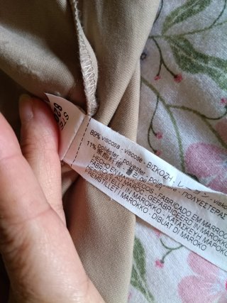 Gabardina Zara Verano Beige Talla XL