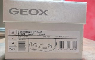 Manoletinas Geox Blancas