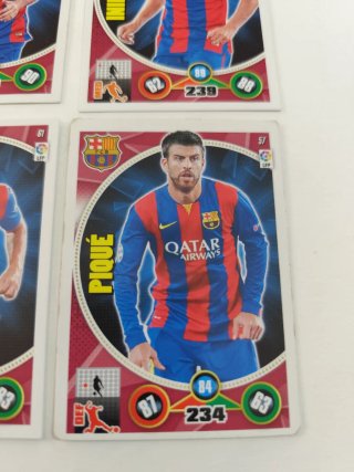 Lote 6 cromos Barça Adrenalyn XL 14-15