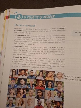 Libro Religión Católica 6° primaria