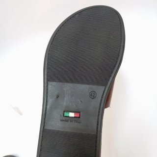 Sandali ciabatte uomo vera pelle made in Italy