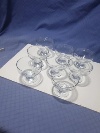 Set 8 Copas Cóctel Cristal