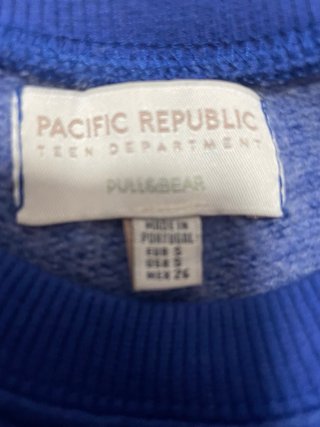 Sudadera California School 1991 Azul