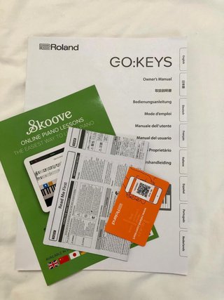 Roland GO:KEYS Teclado Rojo