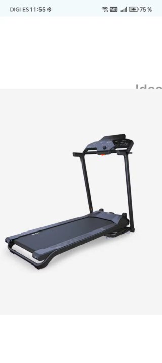 Cinta de correr plegable