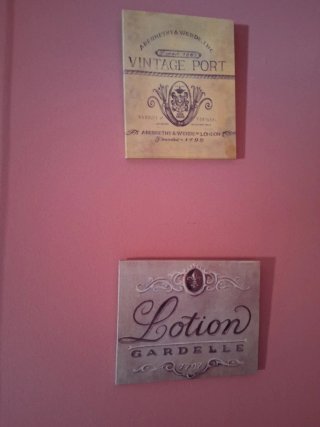 2 Cuadros Decorativos Vintage Baño