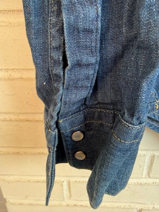 Camisa LEVIS azul vaquera manga larga talla L