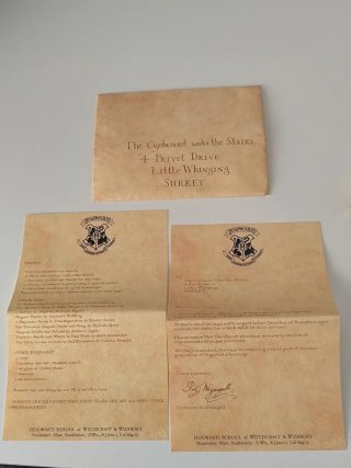Pack Harry Potter: Cartas y Accesorios