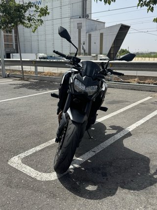 Kawasaki Z900 A2 2021 Negra/Verde