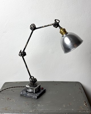 Lampada da scrivania snodata anni '30