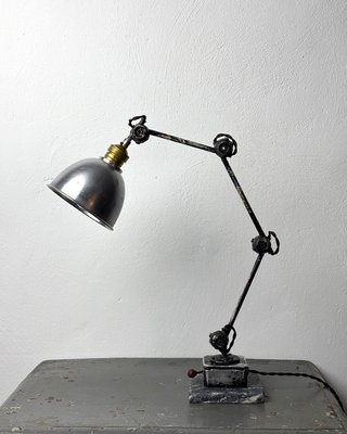 Lampada da scrivania snodata anni '30