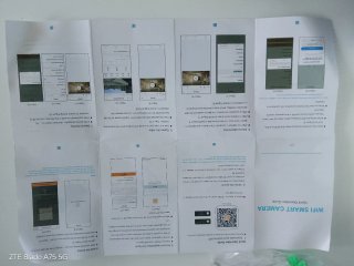 Cámara Vigilancia Triple Blanca Nueva