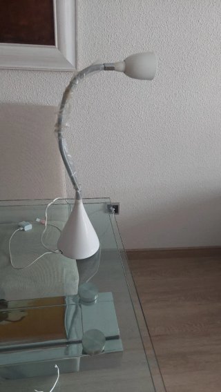 Lámpara LED flexible blanca