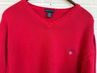 Sueter rojo algodón GANT talla L