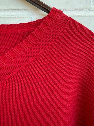 Sueter rojo algodón GANT talla L