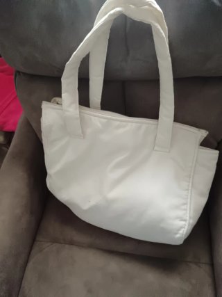 Bolso cambiador bebé blanco