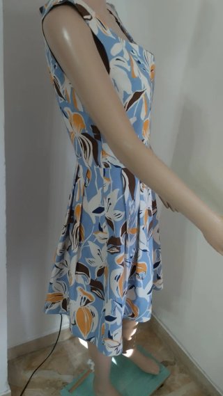 Abito donna fantasia floreale