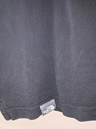 Polo The North Face Nero a Manica Corta