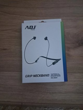 ADJ Grip Neckband Cuffie Bluetooth Nere