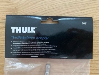 Adaptador Thule ThruRide 9mm 5651 NUEVO