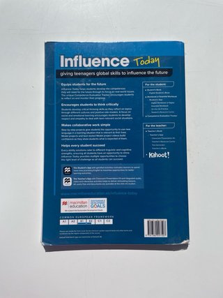 INFLUENCE TODAY 4 Student's book: libro de text...