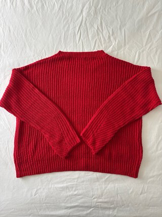 Conjunto 2 Jerséis Stradivarius Rojo y Negro
