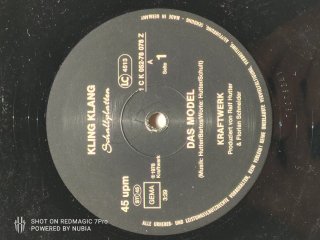 Vinilo Kraftwerk Das Model / The Model 12" (1982)
