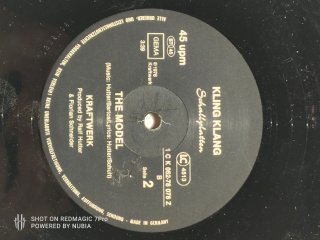 Vinilo Kraftwerk Das Model / The Model 12" (1982)