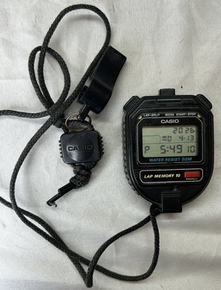 Cronometro Casio HS-30W Vintage Sport
