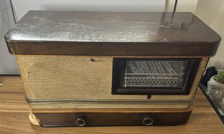 Radio Philips 444A Valvole Vintage Svizzera