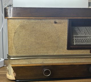 Radio Philips 444A Valvole Vintage Svizzera