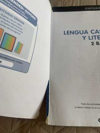 Lengua castellana y literatura II. Libro del es...