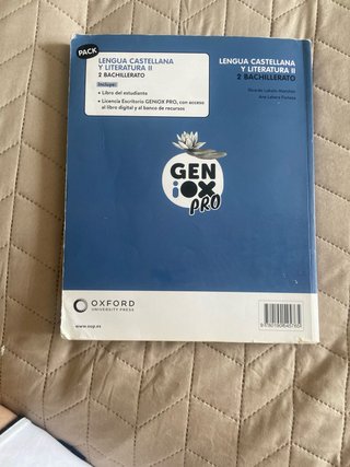 Lengua castellana y literatura II. Libro del es...