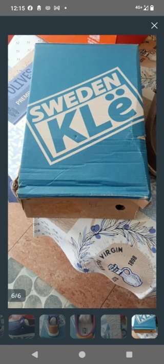 Calzado SWEDEN KLe Azul Marino T-40 Nuevos