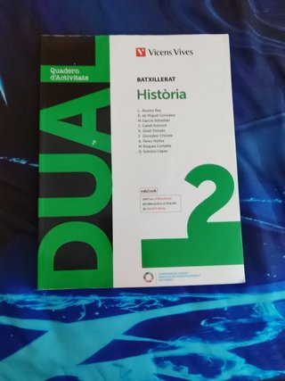 Història, 2 Batxillerat, Dual Quadern d'activitats