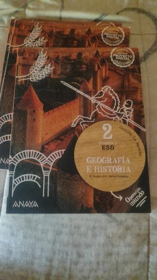 Libros de texto segundo de la eso
